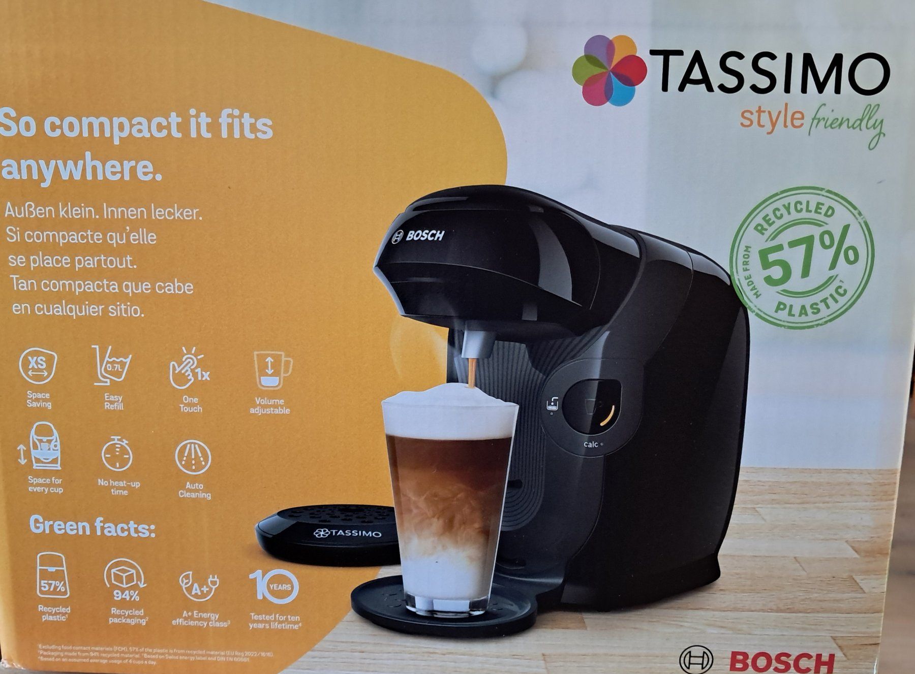 Bosch Macchine per caffè & Macchine per espresso: Kapsel Kaffeemaschine Tassimo /NEU – Nuovo e nell'imballaggio originale da Glattbrugg venduto da mah_c5jk