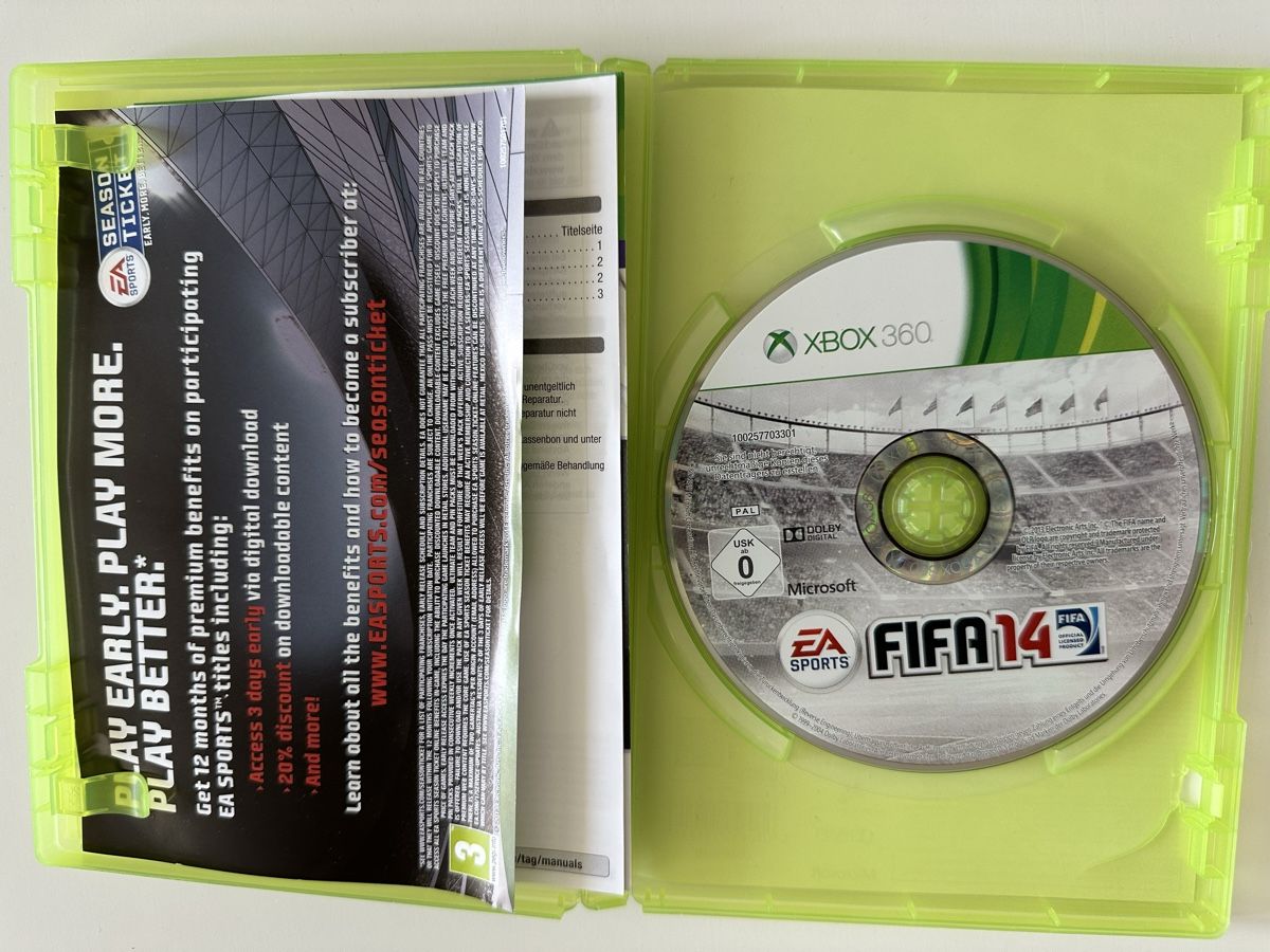 Giochi: FIFA 14 Xbox 360 Kinect – Usato da Couvet venduto da Aura_aura 1