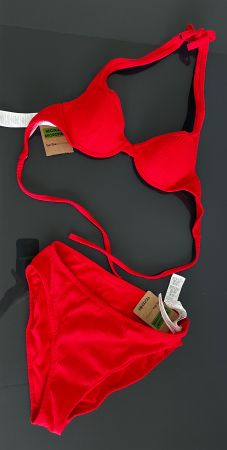 Bikini Set rot neu Tezenies 70B S Badekleid Sommer Strandmod