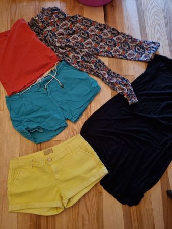 Kleiderpaket Shirts Top Shorts Hosen Pants Overall
