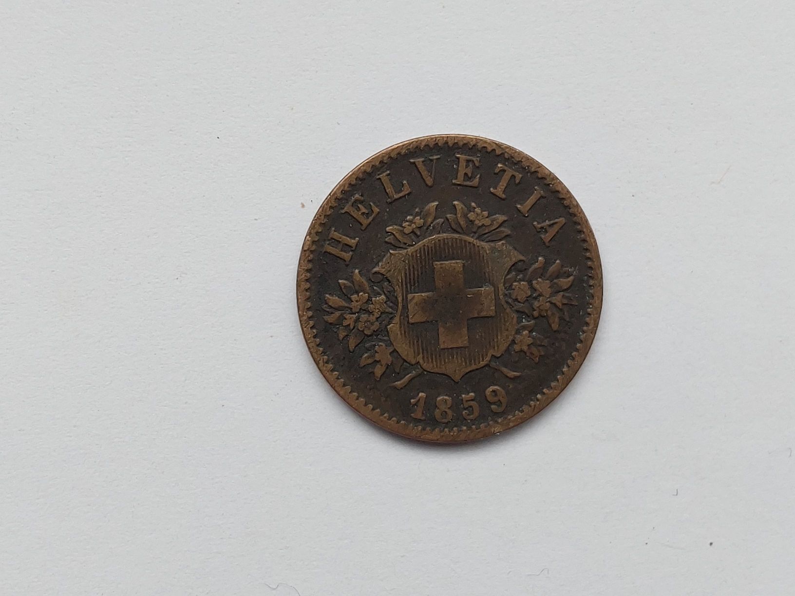 Tutti le monete: 20 rappen 1859 – Usato da St. Gallen venduto da aha_2prr