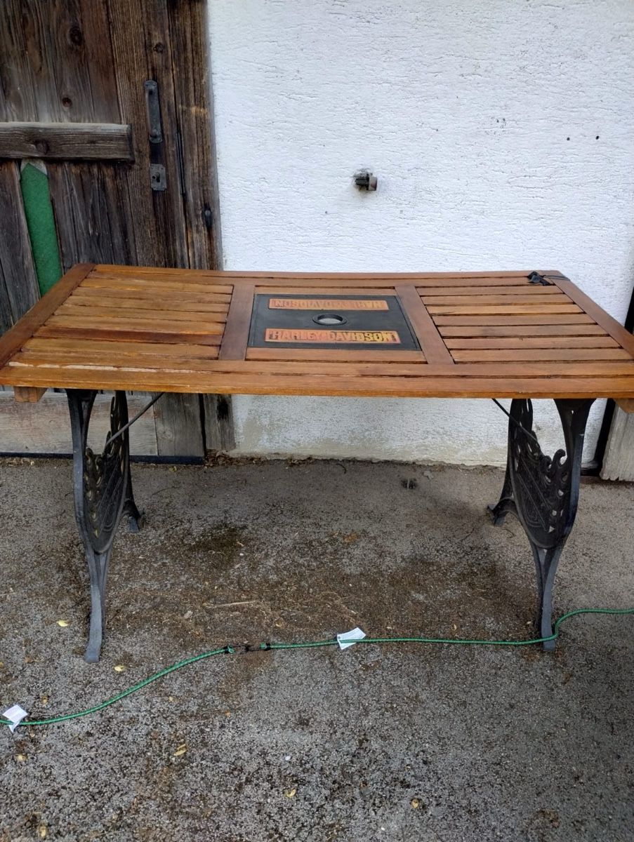 Tables: Harley Davidson Gartentisch – D'occasion à Erlinsbach par ricard_jjan 1