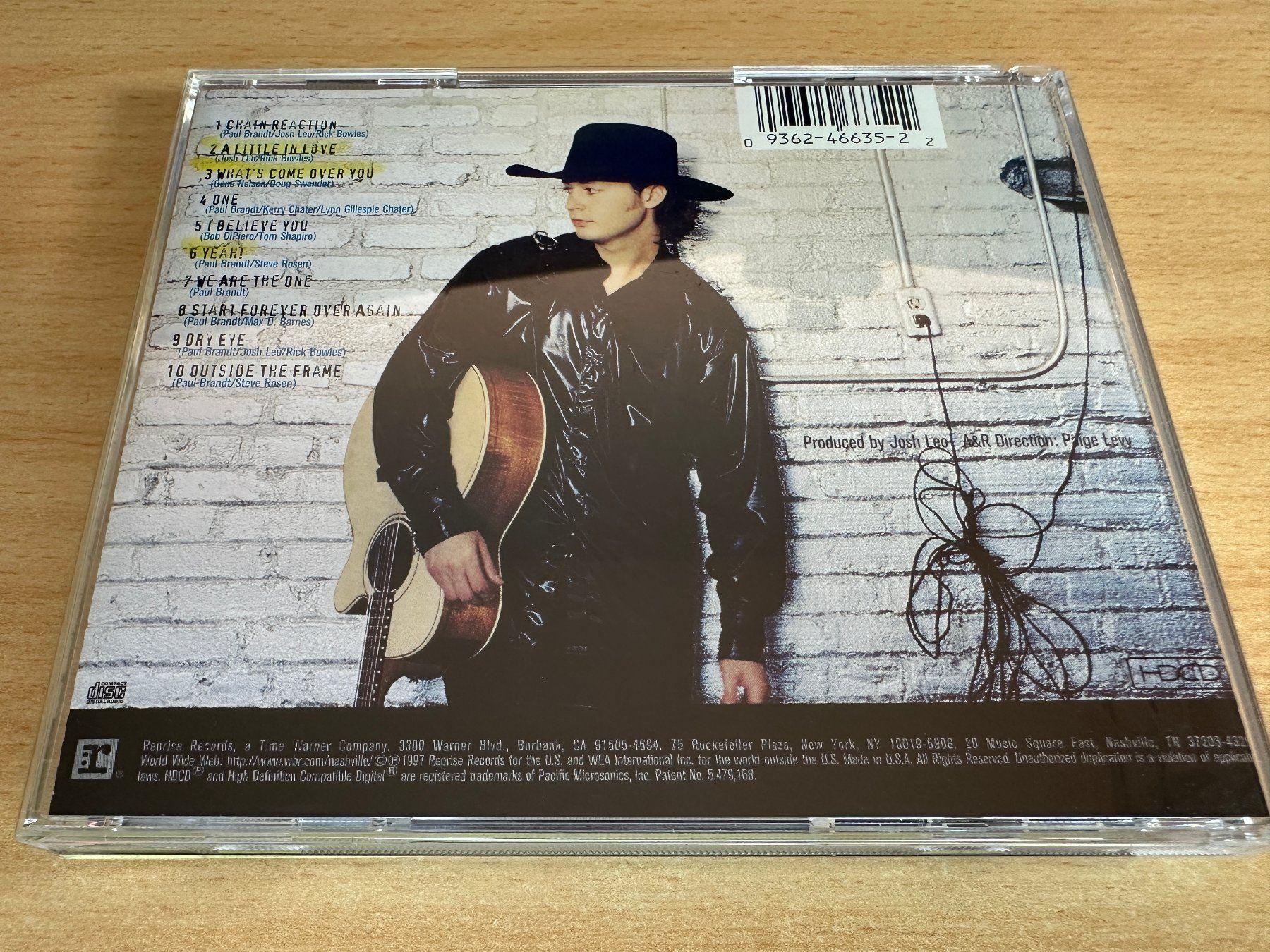 CD: Paul Brandt – Outside The Frame – Usato da Rikon im Tösstal venduto da Alpenmutz 1