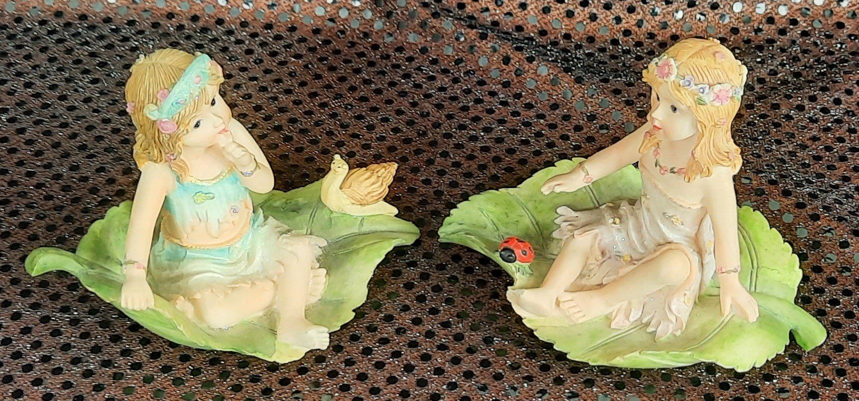 Figuren: Schöne Elf Feenfiguren Auf Blätter – Neu (gemäss Beschreibung) aus Seuzach von VT-Collections2 1