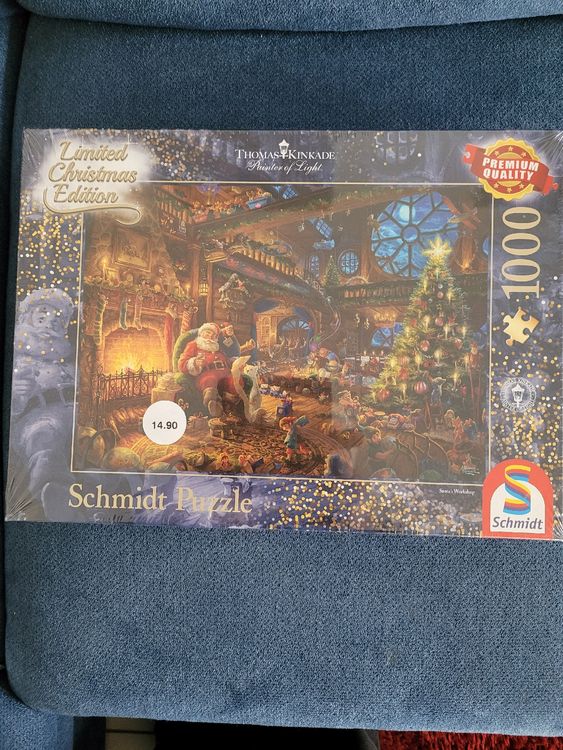 Schmidt Spiele 58512 Laurie Prindle - Puzzle 1000 Pezzi Rosa Blu, Multicolore, Dimensioni 69,3 X 49,3 Cm - 3