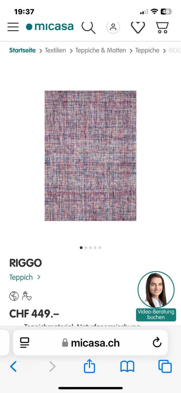 Micasa Teppiche: Riggo – Gebraucht aus Wabern von zoxk 2