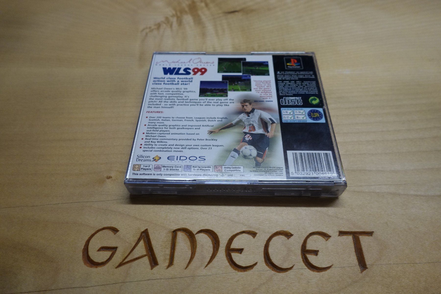 Sony Giochi: Michael Owen's World League Soccer 99 – Usato da Steinach venduto da Gamecet 2