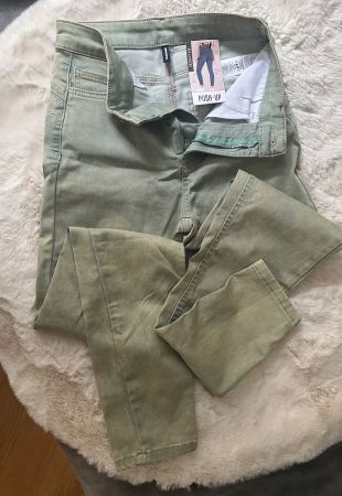 Calzedonia Jeans Grün, Grösse S, Neu mit Etikett, Top Her...