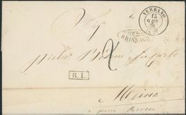 TI Brissago - Strahlenstempel - Brief - Schiffspost