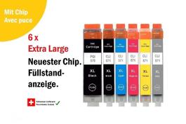 PGI-570 XL CLI-571 XL – Drucker-Patronen kompat. Canon (1x6)
