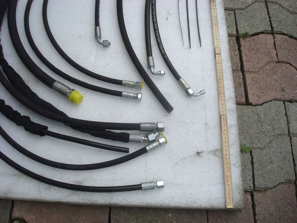 Hydraulikschlauch-Schutzspirale 36–45 Mm – 3 M Gelb, Passend Für JCB, Traktor, Bagger & Co. – HDPE-Wickelschutz