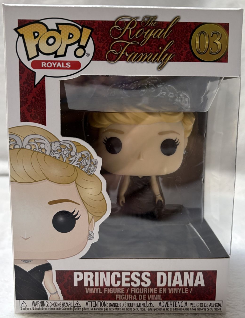 Funko Statuette: Funko Pop Royals 03 - Princess Diana – Nuovo e nell'imballaggio originale da Meisterschwanden venduto da McSchein