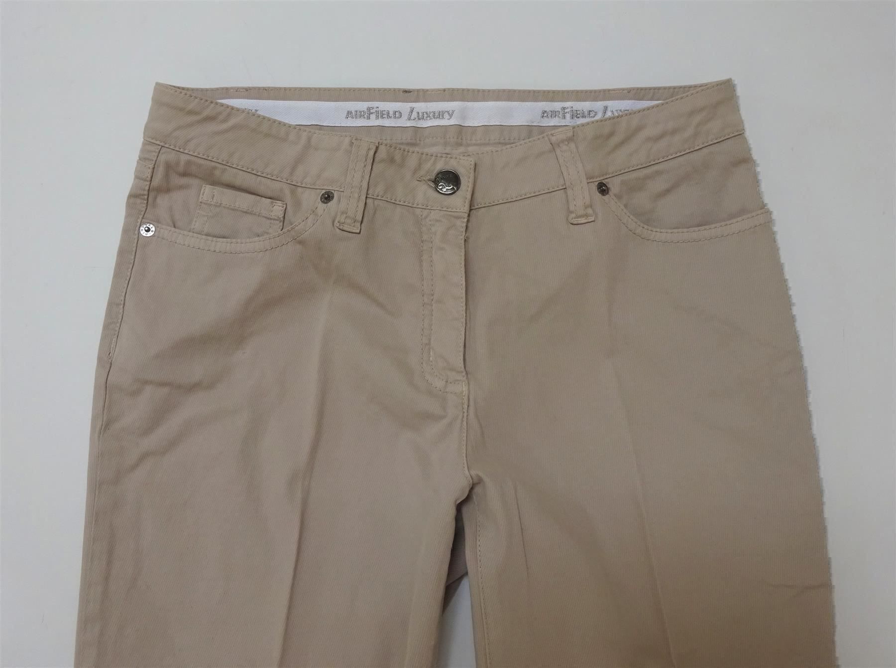 Airfield Jeans: Airfield - Stretch Jeans - beige - Grösse 40 – Usato da Zofingen venduto da Justizia_01 2