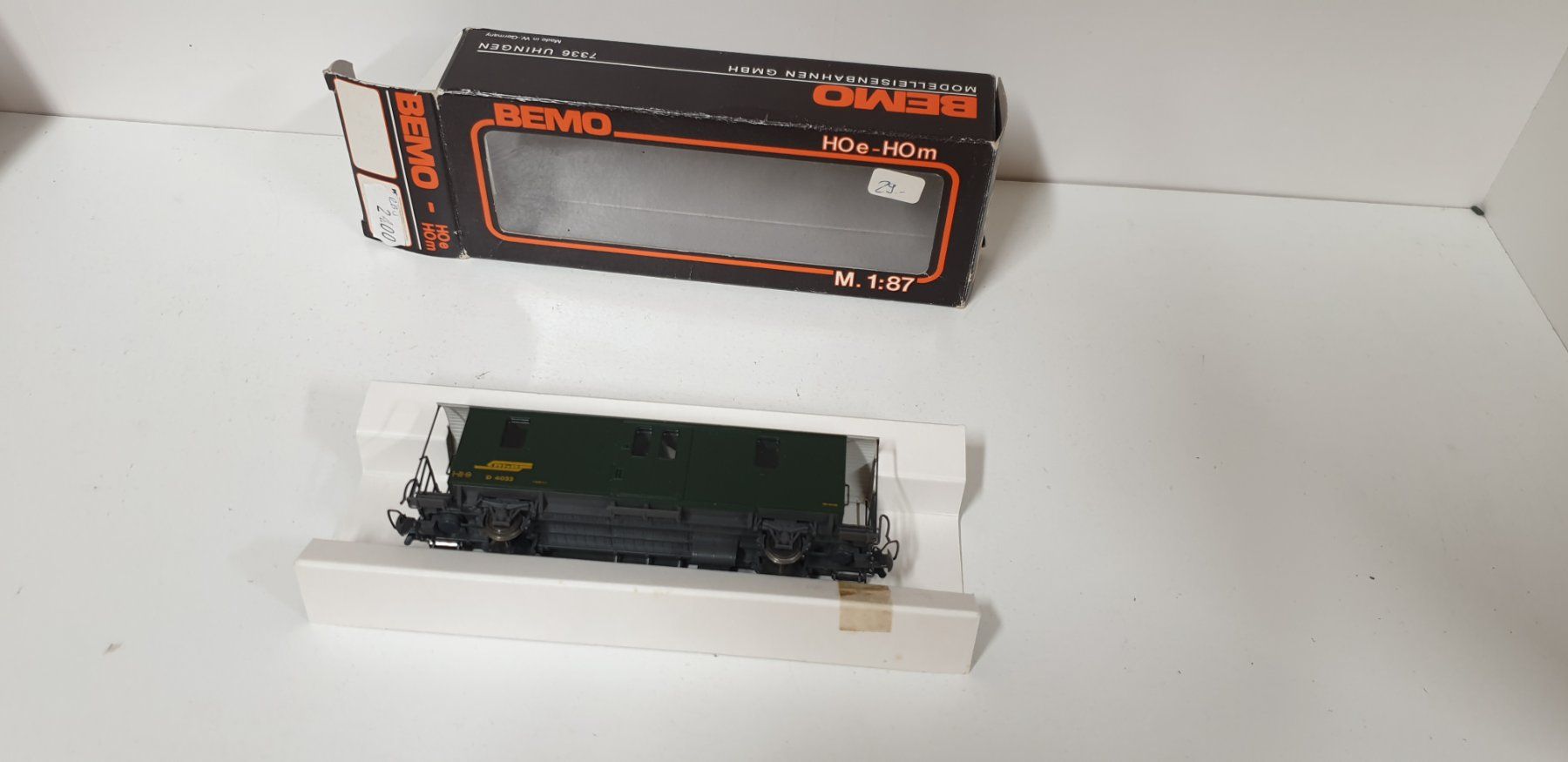 Bemo Modelleisenbahnen: Bemo RhB Gepäckwagen – Gebraucht aus Geroldswil von TopTrain54 1