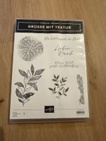 Stampin up Stempelset “Grüsse mit Textur”