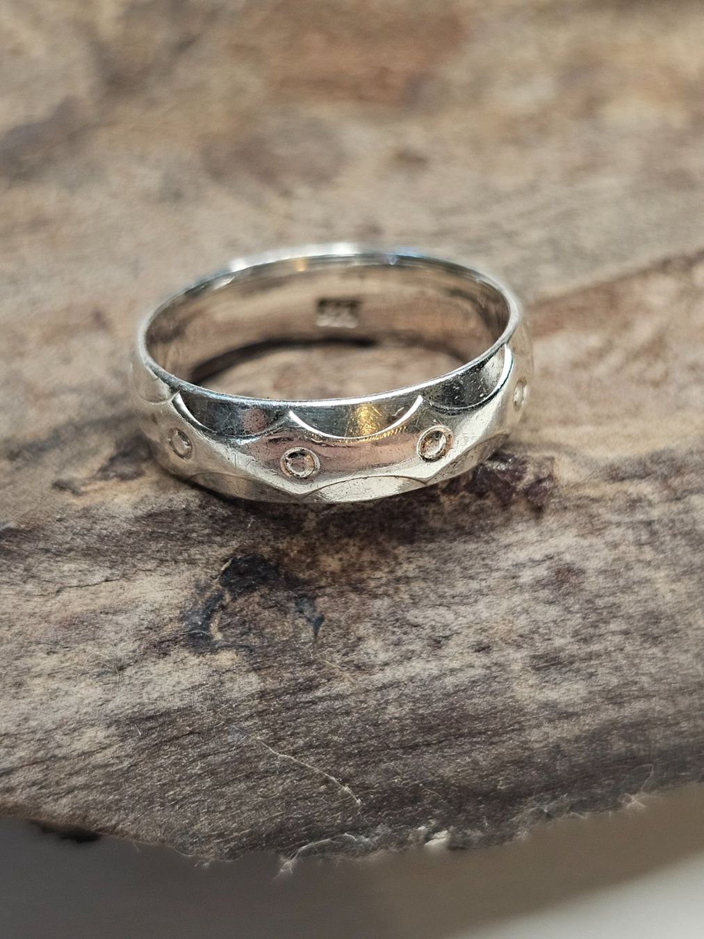 Anelli: Eleganter Silberring – Usato da Zürich venduto da MaisonBelleCachet