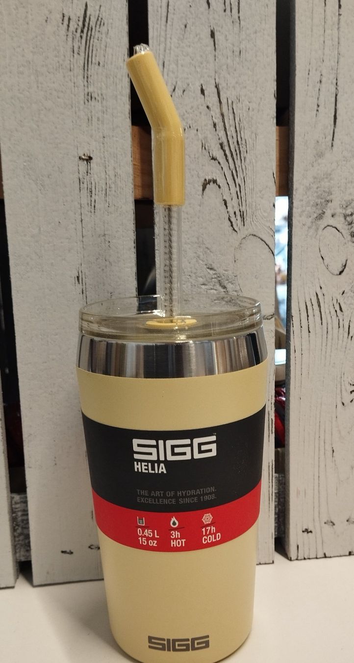 Sigg Tassen: SIGG Helia Thermobecher, 0.45L, hellgelb – Neu und originalverpackt aus Birmensdorf ZH von RehliAllerlei