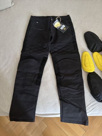 Fuel Motorcycle sergent 2  pants black with Protection NEW