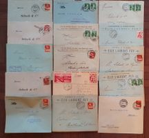 90 Bahnpostbriefe
