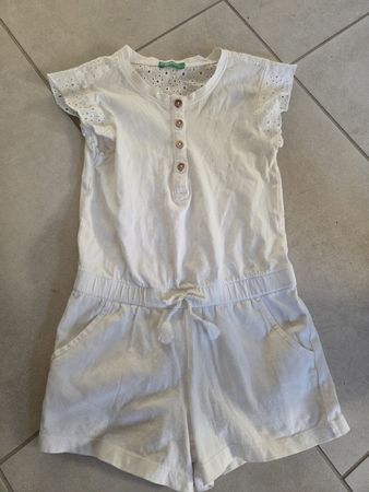 Jumpsuit Gr 110 Benetton, Onesie Overall Hosen Hose Shirt