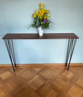 Konsolentisch Sideboard Holz Massiv Metall