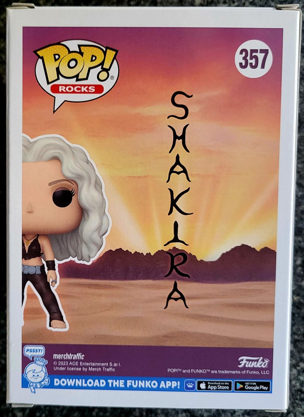 Funko Statuette: Funko Pop Rocks   Shakira – Nuovo e nell'imballaggio originale da Montet (Glâne) venduto da KOADA 1