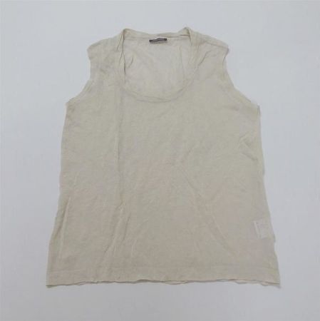 Nove Marzo - Top - Leinenlook - beige - Grösse 38