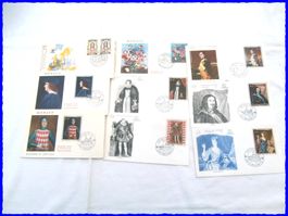 9 Briefe Erstagsstempel - Monaco 1963 - 1969  #7