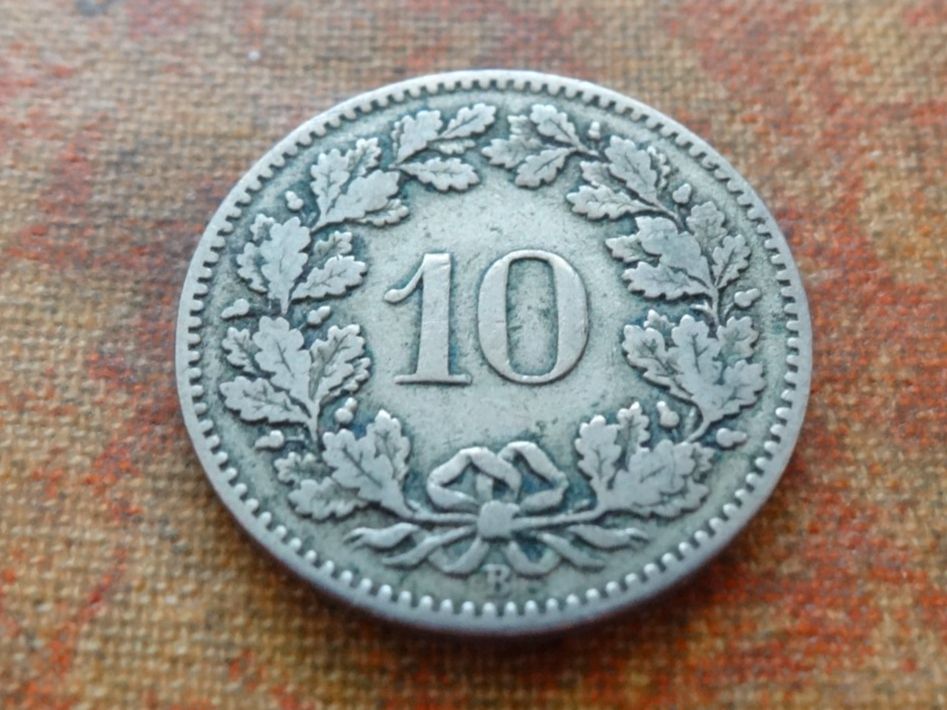 Tutti le monete: 10 Rp. 1880  (A) – Usato da Romanel-sur-Lausanne venduto da Swift13 1