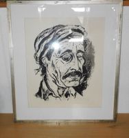 Kunst Holzschnitt 1963 limitiert u signiert   56 x 50 cm