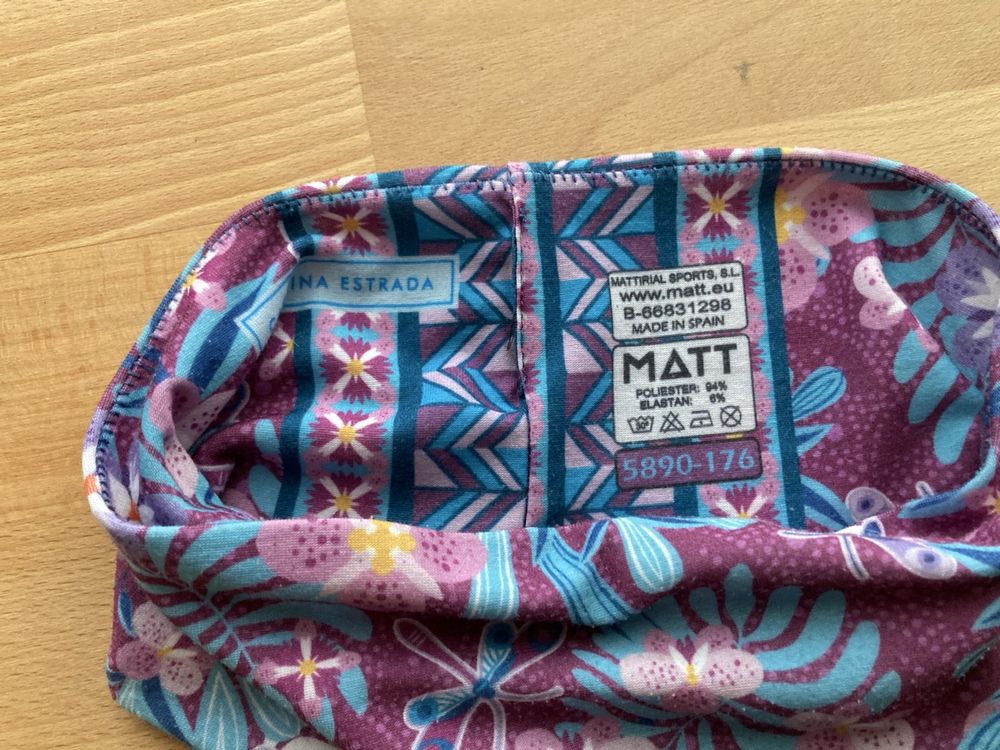 Chapeaux, bonnets & casquettes: Matt Stirnband Damen, Blumenmuster – D'occasion à Rothenthurm par jeisi99 2