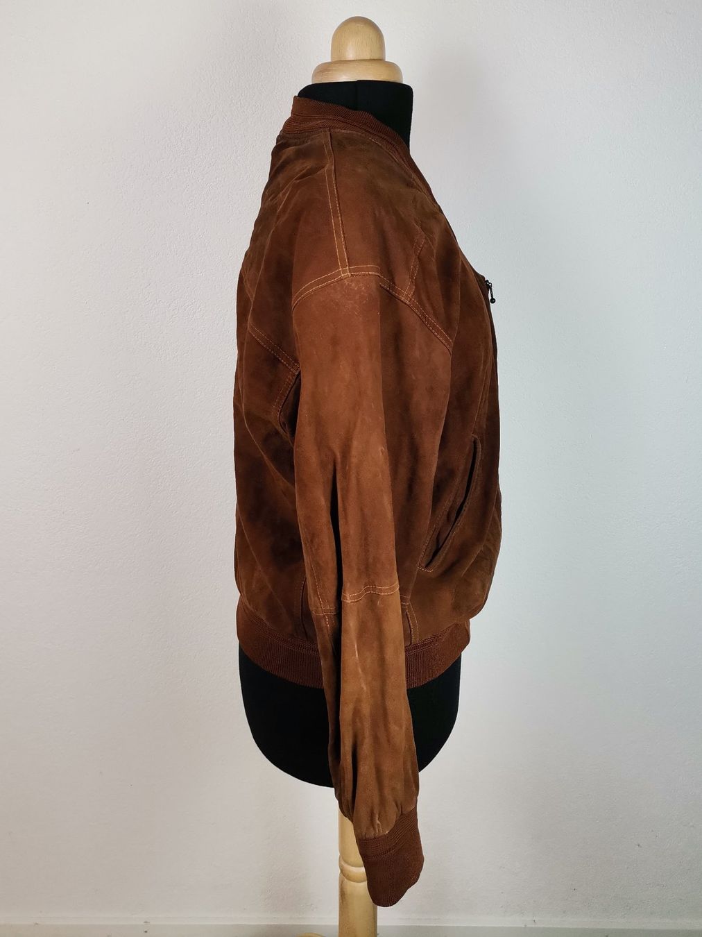 Giacche: SANDRO POZZI Wildleder-Blouson Gr. 48 braun – Usato da Schaffhausen venduto da Restwert_SH 3