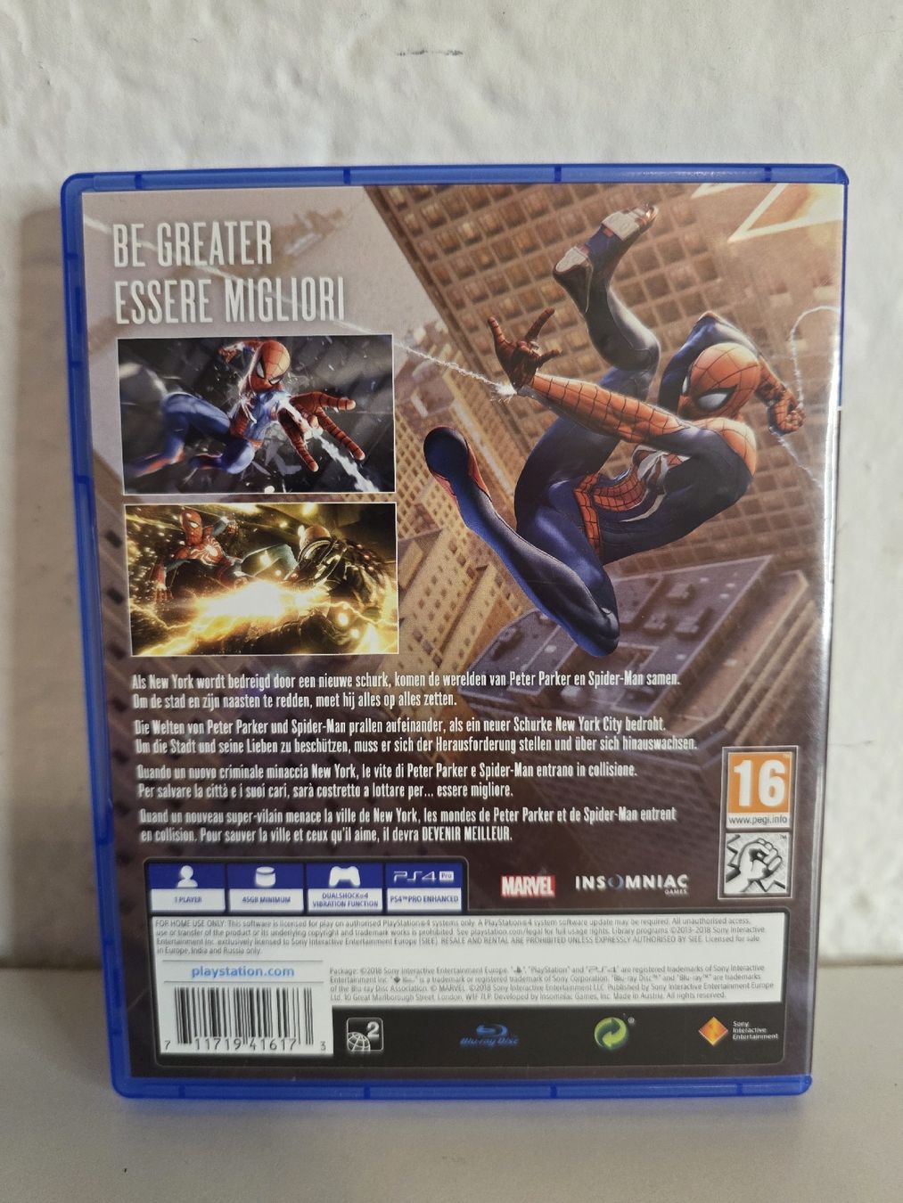 Spiele: Marvel Spider-Man PS4 Spiel gute Zustand – Gebraucht aus Ehrendingen von lax21 1