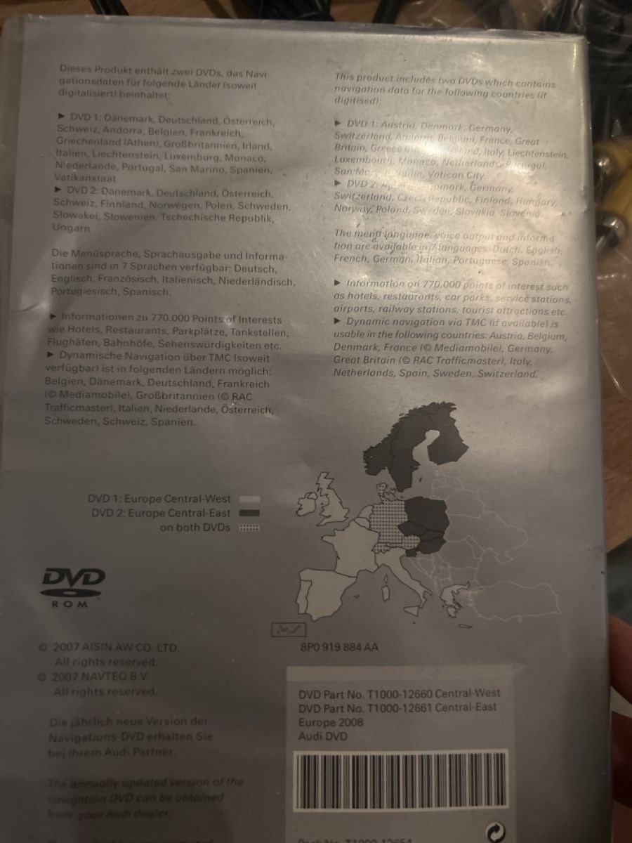 Radios: Audi Navigation Plus mit Kabeln und DVD – Gebraucht aus Fischenthal von Victoria_fischenthal 4