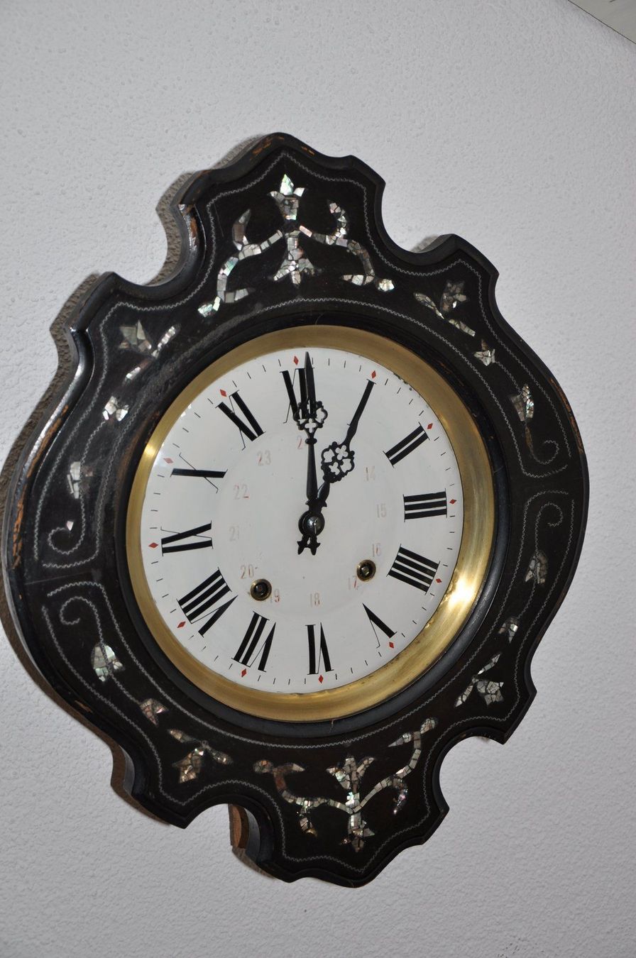 Stand- & Wanduhren: Franz. Wanduhr Oeil de Boeuf ca. 1920 – Gebraucht aus Balterswil von Jolie6