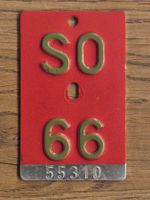 Velonummer SO 66