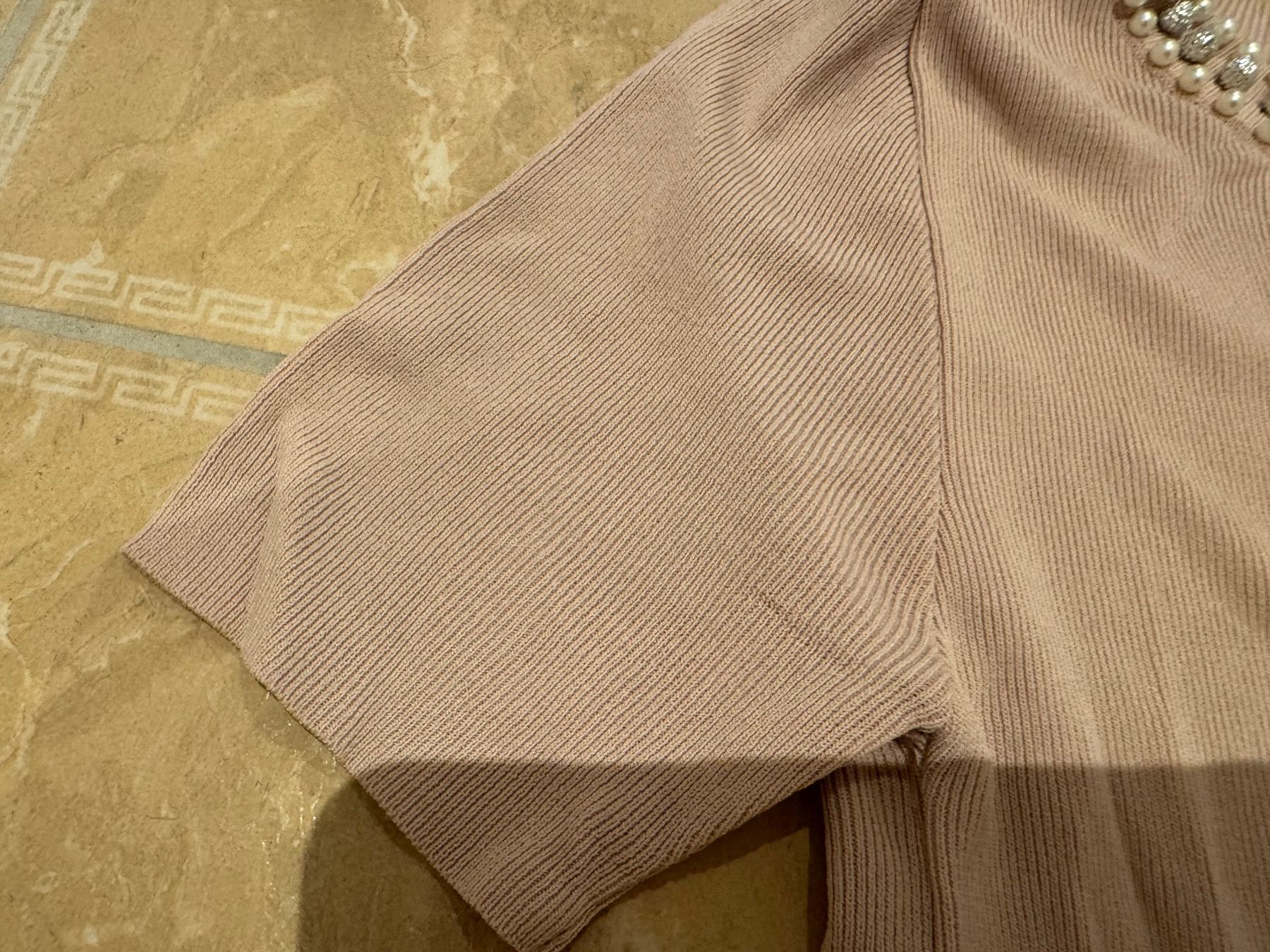 Top: neues elegantes Perlen Top, S – Nuovo (secondo la descrizione) da Klingnau venduto da Markus14 1