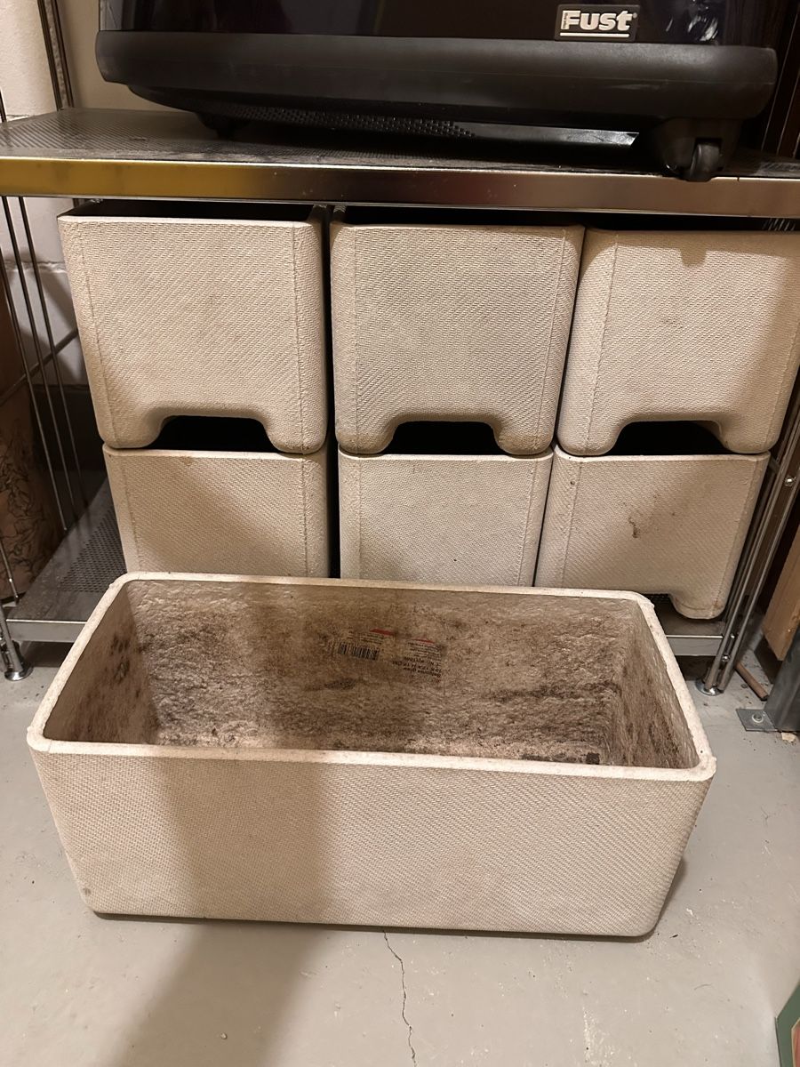 Transportkisten: Eternit Blumenkisten  – Gebraucht aus Wetzikon ZH von s.ochsner