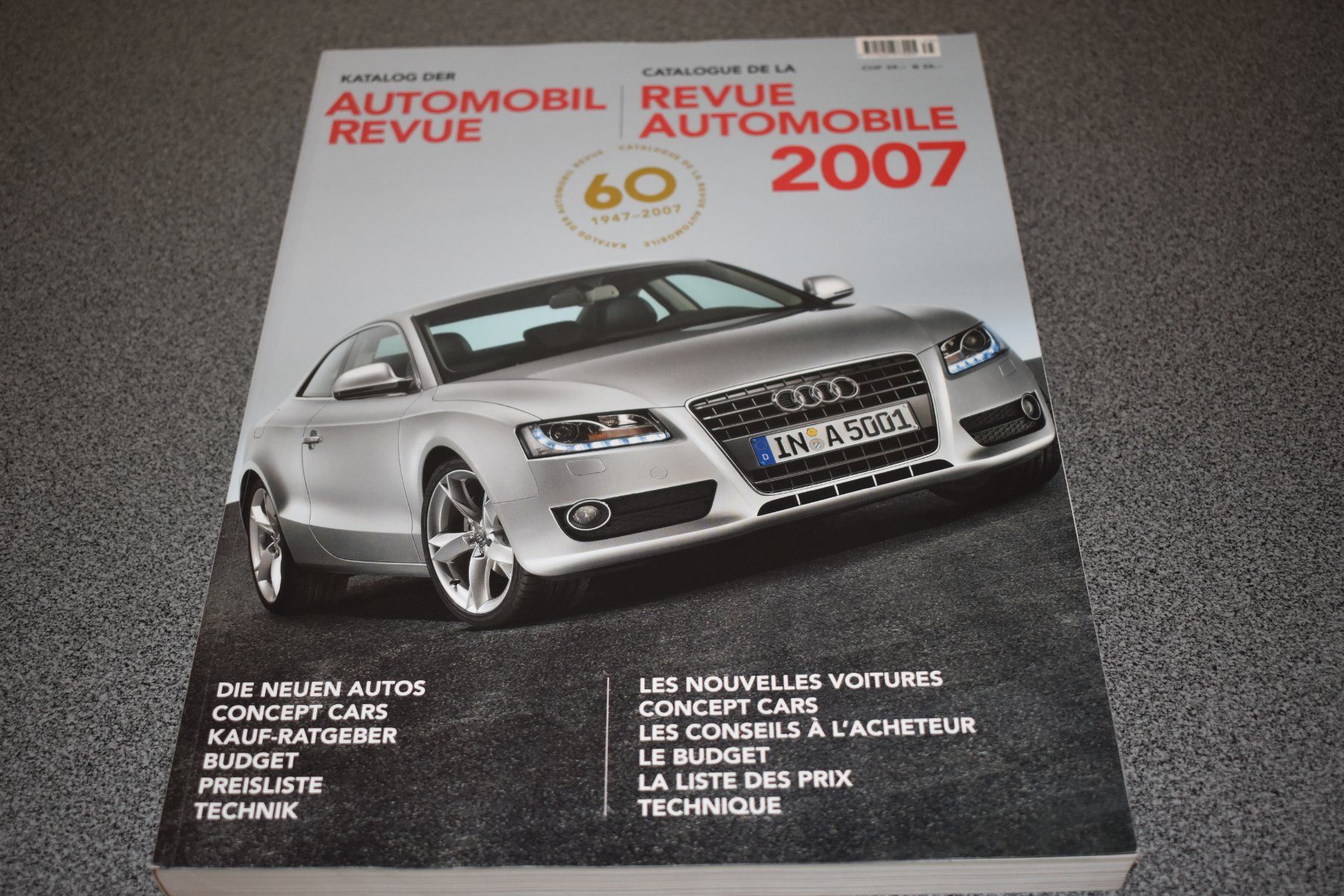 Libri: Catalogue Revue Automobile 2007 – Nuovo (secondo la descrizione) da Le Locle venduto da skycomputer