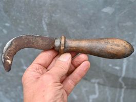 ANTIKE Handsichel Länge ca. 20.5cm