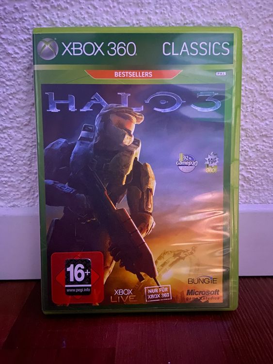 Jeu Halo 3 Complet Pour Xbox 360 - Version Française En Très Bon état (TBE) - Occasion