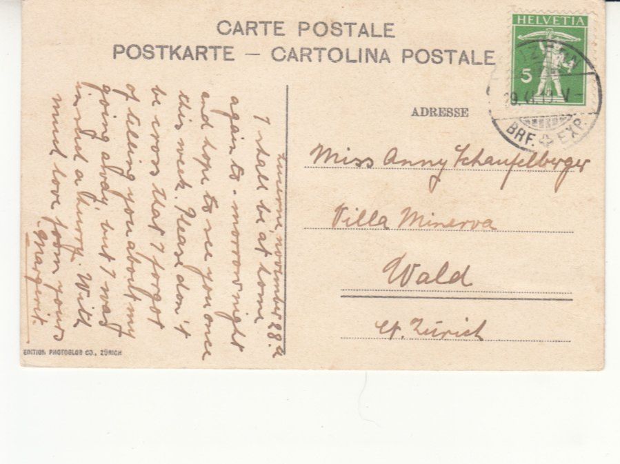 Cartoline postali: Luzern 1910 – Usato da Bürglen TG venduto da StampGraf 1