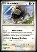 Pokémon Bouffalant 151/191   SV08 Surging Sparks