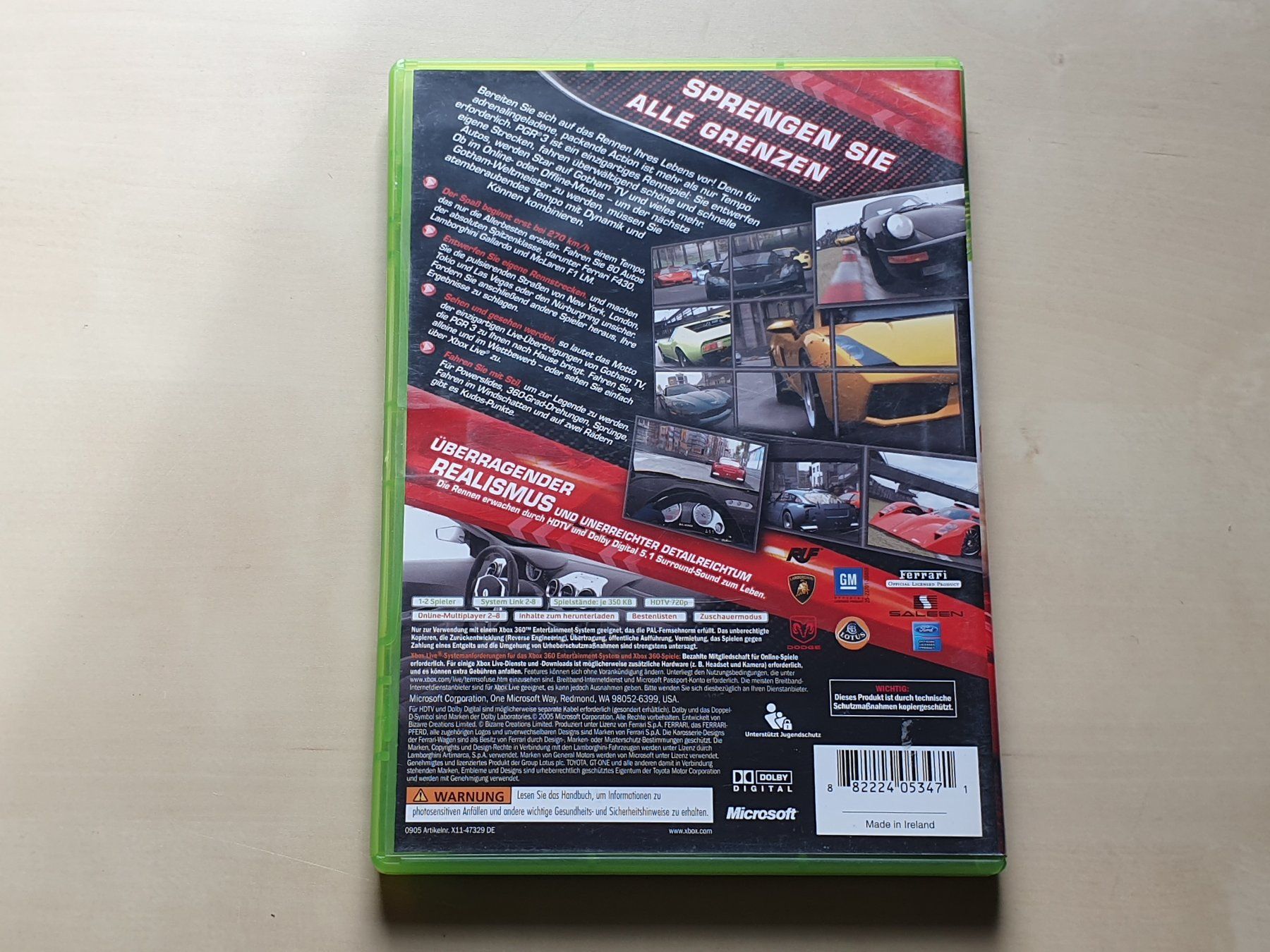 Microsoft Spiele: PGR 3 – Gebraucht aus Stansstad von collectorsshop 1