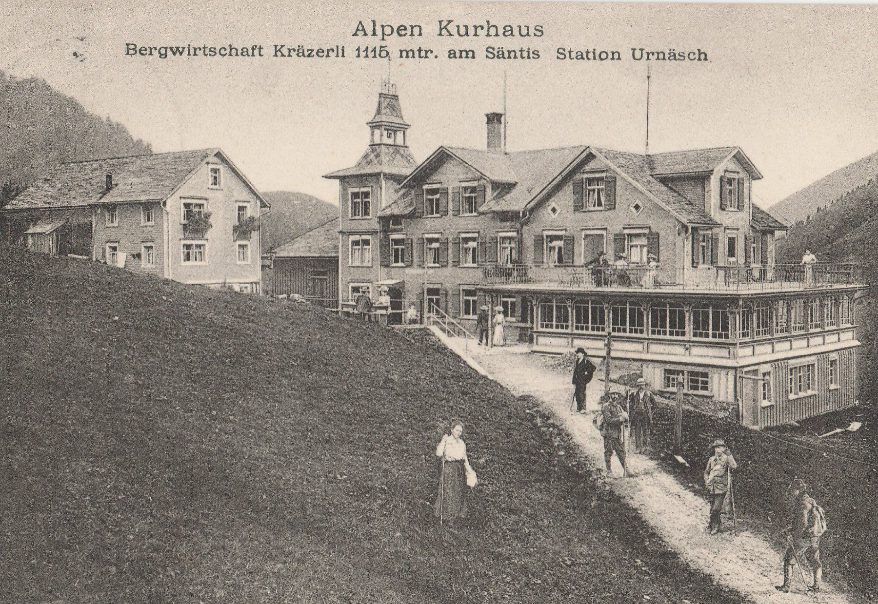 Cartoline postali: 02.08.1913 - Bergwirtschaft – Usato da Fällanden venduto da Blausegelfliege 2