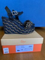 Castaner Joaquina raffia wedge sandals Gr. 40 neuwertig