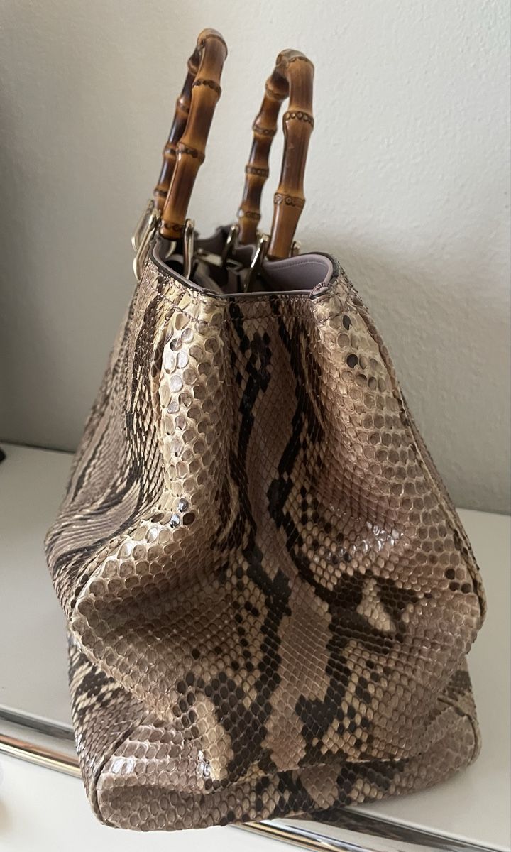 Gucci Taschen für Damen: Gucci Bamboo Python – Neu (gemäss Beschreibung) aus Baar von mugi5813 3