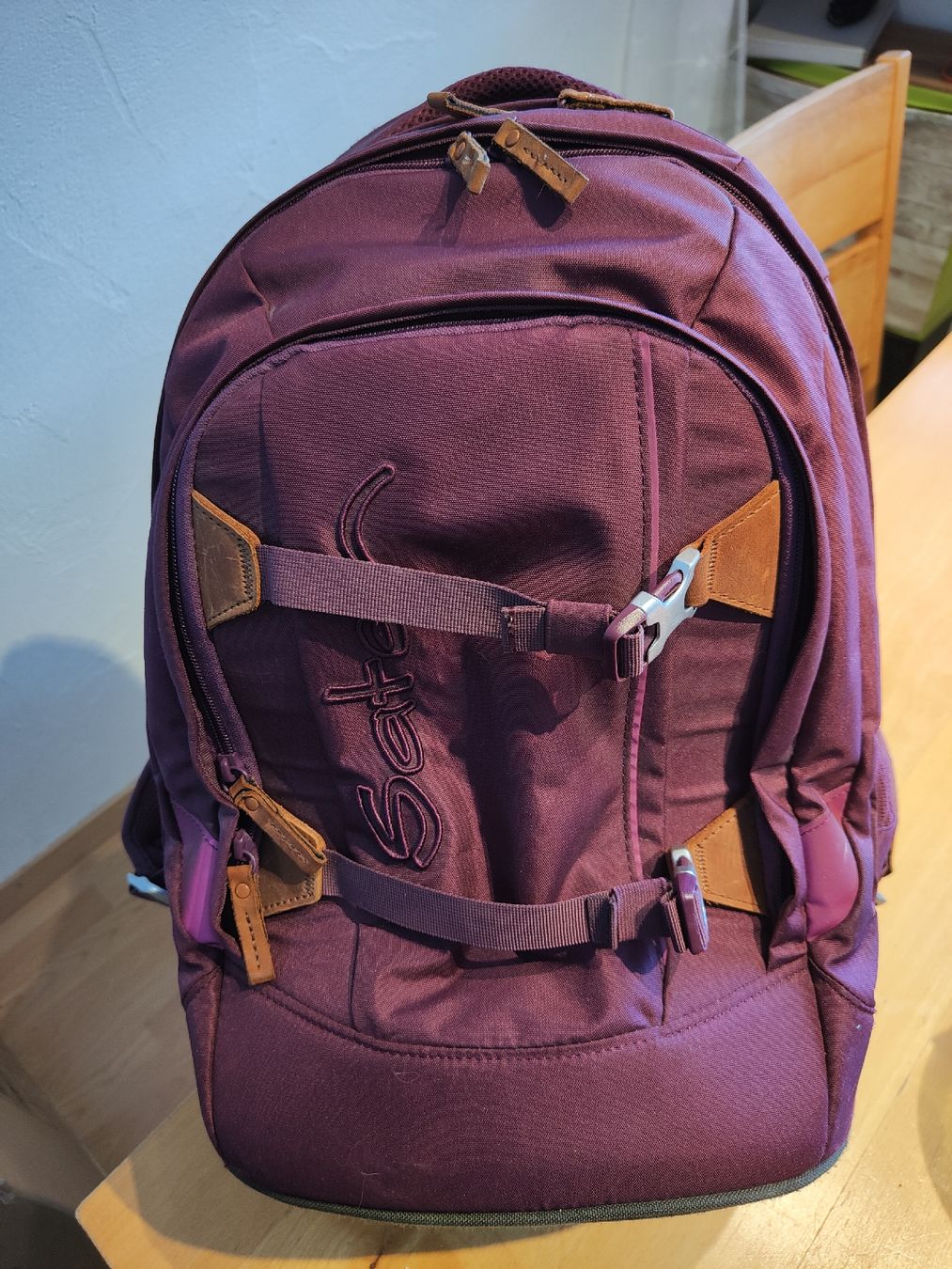 Satch Borse & Zaini: Satch Pack Schulrucksack Nordic Berry – Usato da Davos Platz venduto da Stifi10