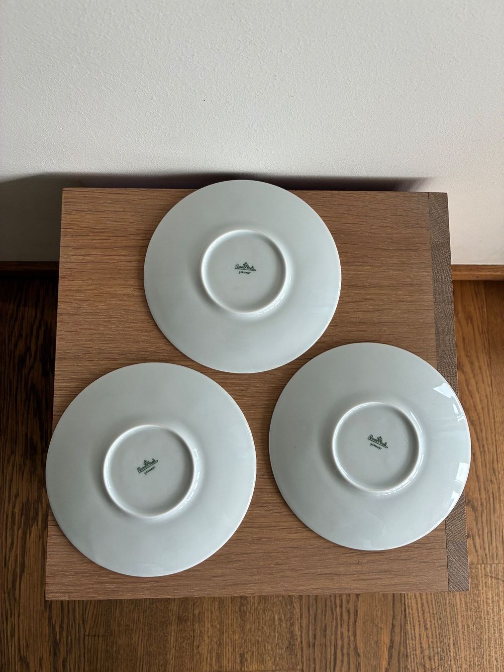 Rosenthal Piatti: Rosenthal - 3 soucoupes NEUVES – Nuovo (secondo la descrizione) da Herrliberg venduto da BOULBADI 2