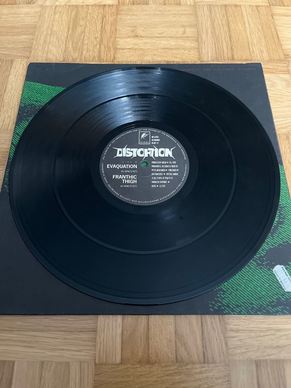 Schallplatten: Distortion Techno / Trance Vinyl – Gebraucht aus Wangen b. Olten von break72 2